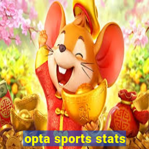 opta sports stats